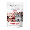 Image de Testez-les ! Croquettes, boîtes et friandises Wolf of Wilderness - Friandises Bouchées High Valley, boeuf (180 g)