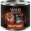 Image de 6x200g Adult Deep Forest poulet au gibier Wild Freedom - Pâtée pour chat