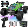 Image de Voiture RC Tout-terrain - 4 roues motrices - Lumières colorées - 32+ km/h - Dès 6 ans