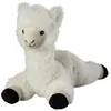 Image de Warmies lama câlin chaud 33 cm blanc