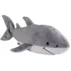 Image de Warmies requin câlin chaud 35 cm gris