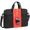 Image de Rivacase Regent + Souris sans fil (15.60", Universel), Sac pour notebook, Noir