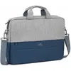 Image de Rivacase gris/bleu foncé sac antivol pour ordinateur portable 15,6 pouces (15.60", Universel), Sac pour notebook, Gris, Bleu