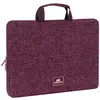 Image de Rivacase Housse pour ordinateur portable avec poignées, rouge bourgogne (14.02"), Sac pour notebook, Rouge