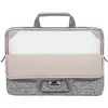 Image de Rivacase Housse pour ordinateur portable avec poignées, gris clair (15.60", Universel), Sac pour notebook, Gris