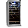 Image de Klarstein Vivo Vino 26 Cave à vin réfrigérée 26 bouteilles 88 litres acier LED noir - Classe G