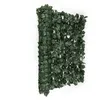 Image de Clôture de jardin - blumfeldt Fency Dark Ivy - Clôture pare-vue - 300x100 cm - Paravent - Résistant aux intempéries - Effet lierre - Vert foncé