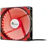 Image de Intertech L12025 - Ventilateur 120mm - rouge 1200tr/mn 33 LED effet spiralé supports caoutchoutés fluide 3P... (120 mm, 1x), Ventilateur PC, Rouge