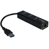 Image de Intertech IT-310 (USB-C, 4 ports), Station d'accueil + hub USB, Noir
