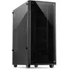 Image de Intertech C-303 Miroir (ATX, mATX, Mini-ITX), Boîtier PC, Noir