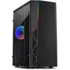Image de Intertech B-02 RGB (ATX, mATX), Boîtier PC, Noir