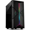 Image de Intertech INTER-TECH IT 3306 Cavy Midi (ATX, mATX, Mini-ITX), Boîtier PC, Noir