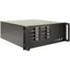 Image de Intertech INTER-TECH IPC 4U-4508 Boîtier de stockage 48,26cm 19 pouces pour solutions réseau professionnelles (4 HE, Rack 19 pouces), Armoire serveur, Noir