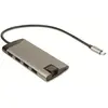 Image de Intertech Argus GDC-802 (USB-C, 8 ports), Station d’accueil + hub USB, Gris
