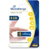 Image de MediaRange Lecteur flash USB Nano (8 Go, USB-A), Clé USB, Bleu