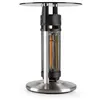 Image de Blumfeldt Primal Heat 65 Table de bistro chauffante 65cm - Tubes de carbone infrarouge - Chauffage 1200W - Eclairage LED