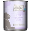 Image de 6x800g MjAMjAM Kitten excellent veau avec huile de saumon nourriture pour chat humide