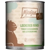 Image de 6x800g MjAMjAM pur plaisir de la viande délicieux boeuf pur nourriture pour chat humide