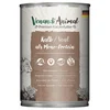 Image de 6x400g Venandi Animal monoprotéine veau nourriture pour chat humide