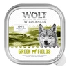 Image de 6x300g Wolf of Wilderness Adult Green Fields - agneau Nourriture humide pour chien