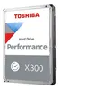 Image de Toshiba X300 Performance HDWR760EZSTA - Disque dur - 6 To - interne - 3.5" - SATA 6Gb/s - 7200 tours/min - mémoire tampon : 512 Mo
