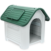 Image de Niche en plastique HAFENBANDE Cottage pour chien - taille M : l 72 x P 87 x H 75,5 cm
