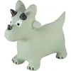 Image de Animal sauteur gonflable en plastique multicolore - rhino vert - Kindsgut