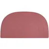 Image de Set de table arc-en-ciel en silicone vieux rose
