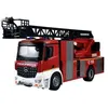 Image de Amewi 22502 Mercedes-Benz Feuerwehr-Drehleiterfahrzeug - Lizenzfahrzeug 1:18 Camion RC 100% RtR avec accu et câble de charge