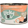 Image de 6x200g Lucky Lou Lifestage Adult volaille & lapin nourriture pour chat humide