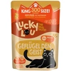 Image de 6x300g Lucky Lou Adult nourriture pour chat humide