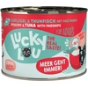 Image de 6x200g Lucky Lou Adult volaille & thon nourriture pour chat humide