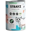Image de 6x400g STRAYZ BIO saumon, brocoli nourriture pour chat humide