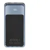 Image de Riva Case Rivapower VA1075 - Banque d'alimentation - pour les ordinateurs portables, avec LCD - 20000 mAh - 74 Wh - 45 Watt - 5 A - PD 3.0, QC 3.0 - 4 connecteurs de sortie (2 x USB-C, 2 x USB) - noir - Europe