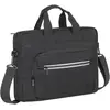 Image de Rivacase 7521 Sac 13.3-14 Noir Toile Matériau ECO (14", Universel), Sac pour notebook, Noir
