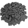Image de LEGO 2x4 Tiles Dark Grey - 50 pièces - Tuile gris bleuté foncé 87079 (87079, Accessoires LEGO)