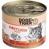 Image de 6x200g Dogs’n Tiger Adult dinde savoureuse, nourriture humide pour chat