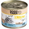 Image de 6x200g Dogs’n Tiger Adult poulet et saumon bienfaisants, nourriture humide pour chat