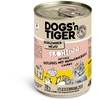 Image de 6 x 400 g Menu gourmet Dogs’n Tiger volaille et poulet, nourriture humide pour chat