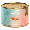 Image de 12x 200g Terra Felis saumon & poulet nourriture pour chat humide