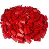 Image de LEGO 2x4 tuiles rouges - 250 pièces - Rouge 3037 NOUVEAU (3037, Accessoires LEGO)