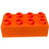 Image de LEGO Duplo 2x4 briques orange - 50 pièces - blocs de construction de base 3011 NOUVEAU (3011)