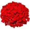 Image de LEGO Duplo 2x4 Briques Rouge - 100 pièces - Blocs de construction de base Rouge 3011 NOUVEAU (3011)