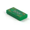Image de LEGO Billet de banque 1x2 carreau - Green 3069bpx7 - 100x (306926, Accessoires LEGO)