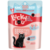 Image de 300g Adult volaille & boeuf Lucky Lou nourriture humide pour chats