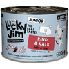 Image de 6x200g Lucky Jim MINI Junior boeuf & veau nourriture pour chiens humide