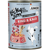 Image de 6x400g Lucky Jim Junior boeuf et veau pâté pour chien