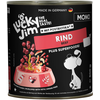 Image de 6x800 g de nourriture pour chiens Lucky Jim Mono boeuf humide