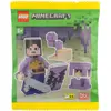 Image de LEGO Minecraft Paperbag - Guerrier final avec Shulker & plante Chorus Mini kit de construction pour