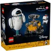 Image de LEGO Disney WALL-E & EVE - Kit de construction avec les personnages cultes du film Disney Pixar